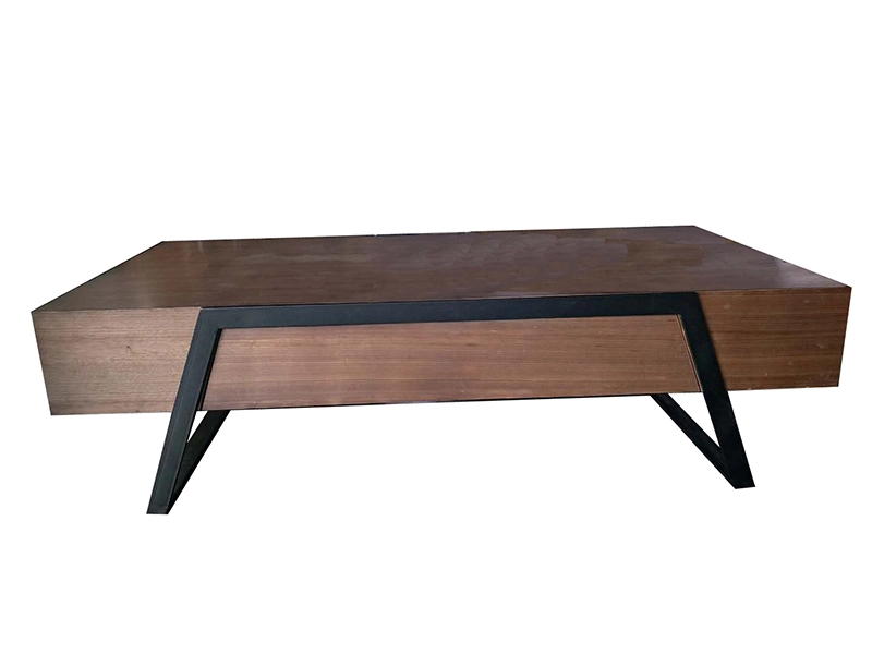 Industrial Luxury Rustic Reclaimed Wood Coffee Table 1