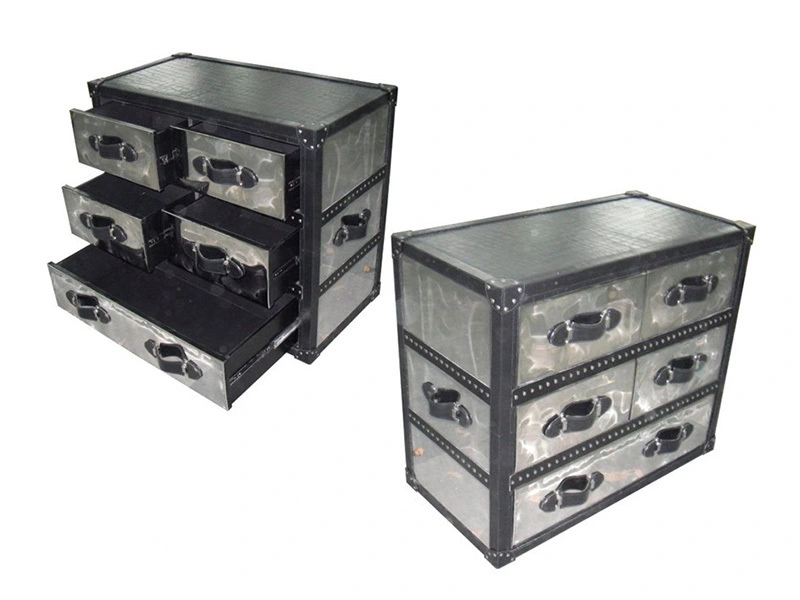 Aviator Stainless Steel Side Cabinet 1