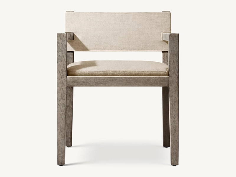 Faddish Wood and Fabric Dining Chair3 1