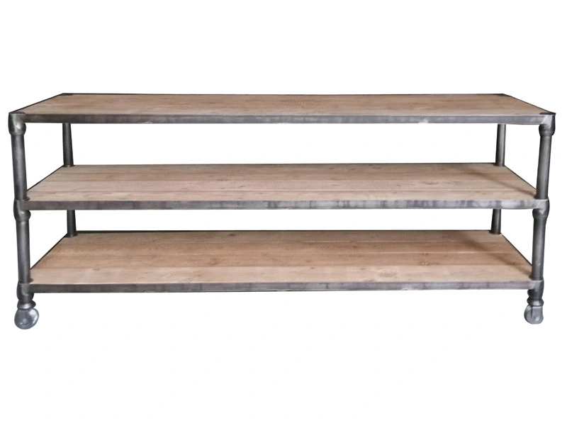 Industrial Steamer Trunk Low Chest 1