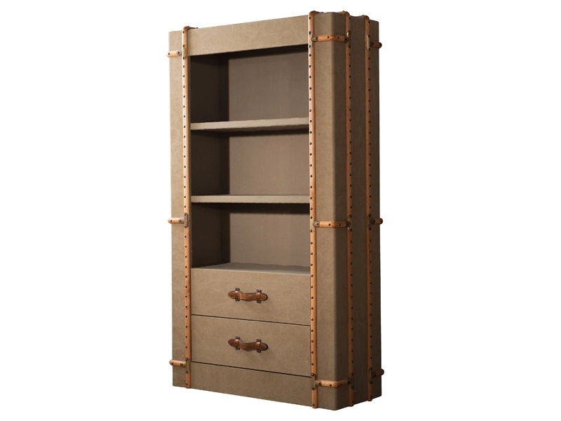 Antique Canvas Bookshelf 1