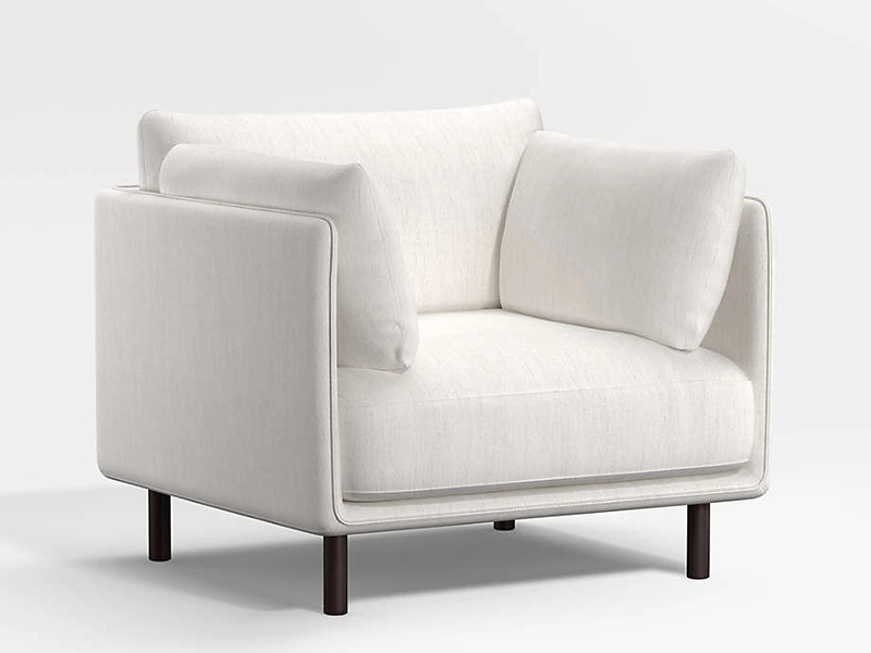 Muirfield Sculptural Metal Accent Chair by Jake Arnold 1