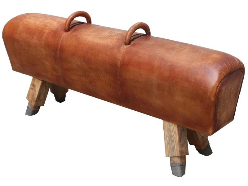 Pommel Horse Vintage Gym Bench 1