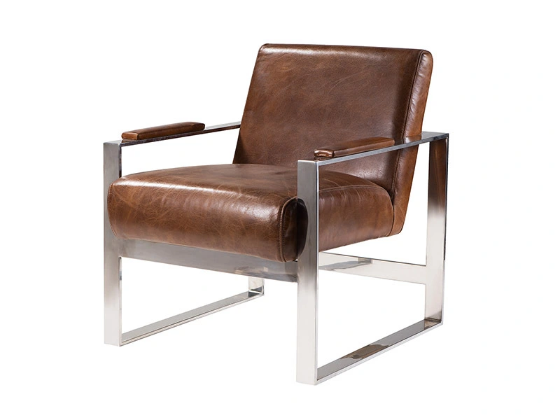Industrial Leather Seatng Chair 1