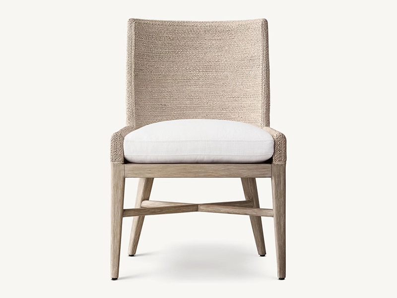 Water Grass Woven Dining Chair 1