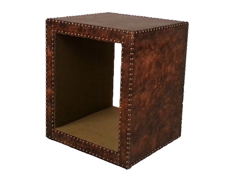 Vintage Grain Leather One Layer Shelf 1