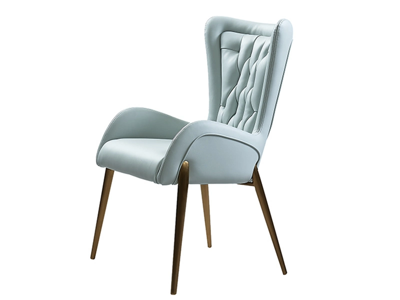 Custom High End Genuine Cow Leather Leisure Chair 1