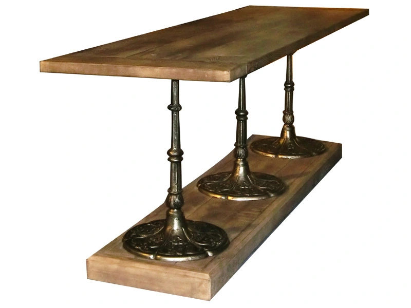Industrial Rectangular Dining Table 1