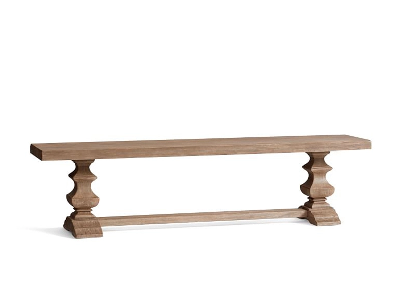 Dining Room Outdoor Garden Oak Wooden Bench Living RoomModern Contemporary oak Wood Design Bench Antique Furniture supplier Wooden Patio Bench 1