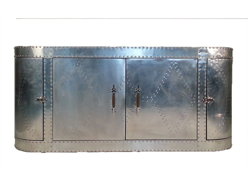 Aviator Jest Silver Wine Cabinet 1