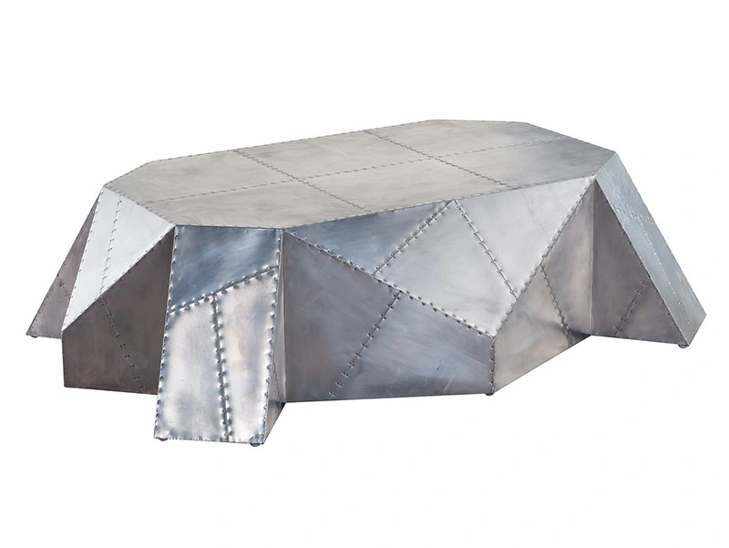 Aviator Aluminum Unique Shape Coffee Table 1