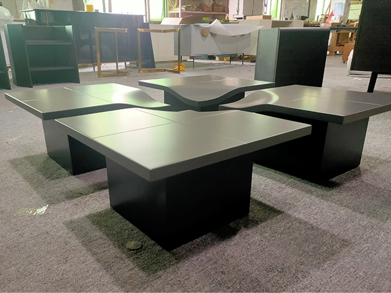 High-end Customization Modern Living Room Furniture Luxury Wood Coffee Table 1