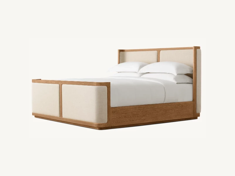 FABRIC SHELTER BED WITH FOOTBOARD 1