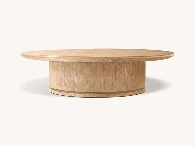 Faddish Rounded Corners and Chunky Legs Dining Table Living Room Dining Table 1