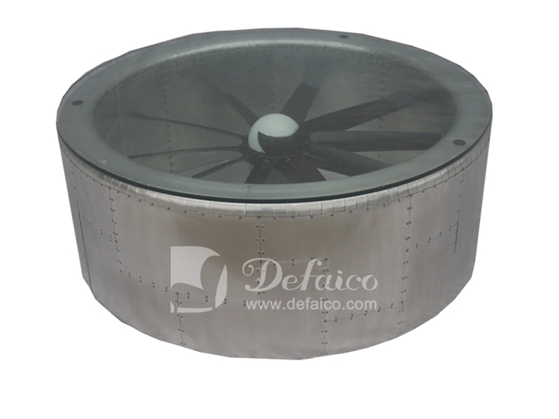 Aluminium Sheet Custom Made Personalized Coffee Table Propeller Coffee Table Propeller Coffee Table 1