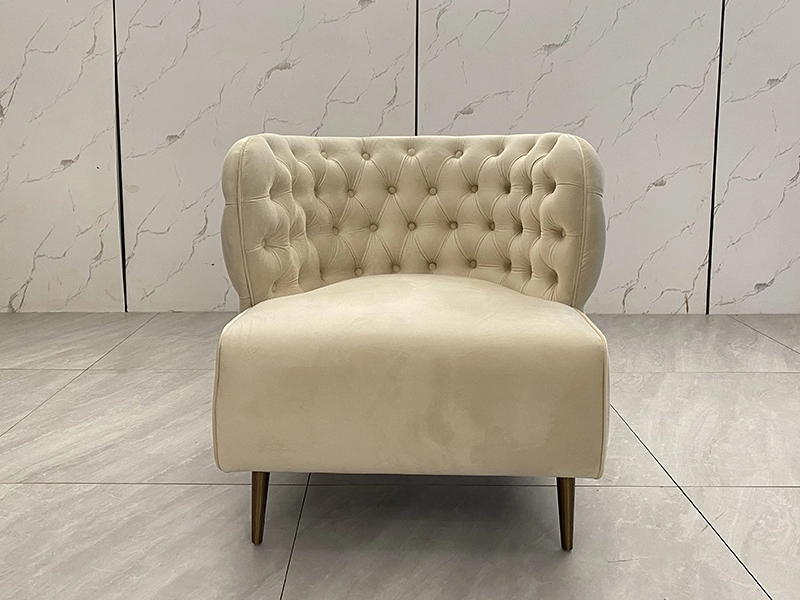 Luxe Living Furniture Velvet Chair Covers With Gold Leg Entry Lux Modern Armchairs Good For Living Room Hotel 1