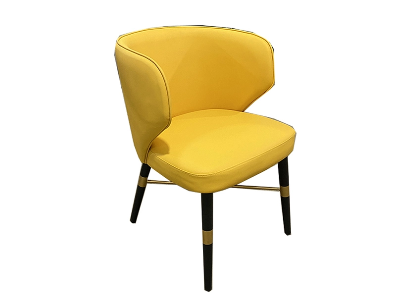 Luxury Leisure Pu Leather Restaurant Dinner Chair Living Room Dining Chair 1