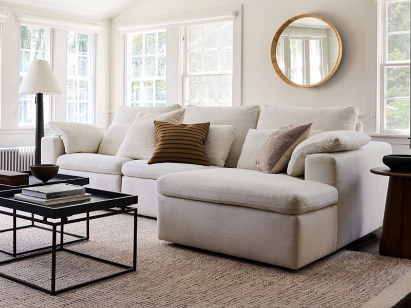 Modern Harmony Modular Motion Reclining Fabric Sectional Couch Sofa  L Shape Living Room Sofa1 1