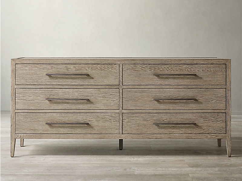 Modern Living Room With Drawer Luxury Oak Side Cabinet European Furniture Drawer Storage 1