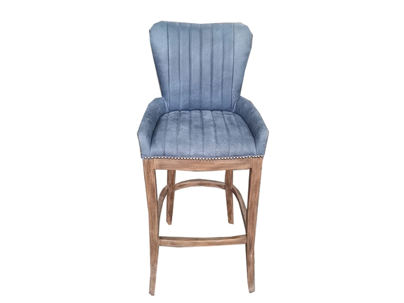 Bar Chairs Tall Antique Industrial Vintage Rustic Back Kitchen Leather Fabric Modern Swivel Wooden Cheap High Stool Bar Chairs 1