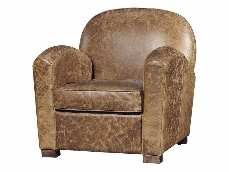 Cigar Tan Leather Chair 1