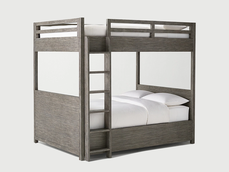 Defaico Hand-finished Metal Pulls and Wooden Laguna Bunk Bed 1