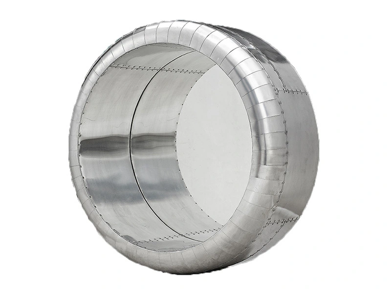 Aluminum Aircraft Wall Round Mirror 1