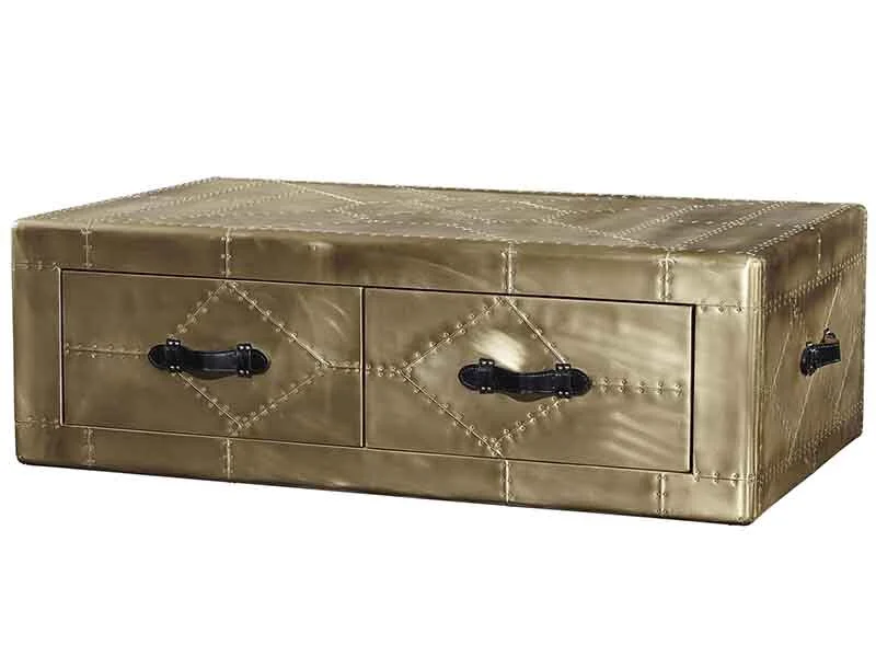 Mesa de centro de latón Aviator 1