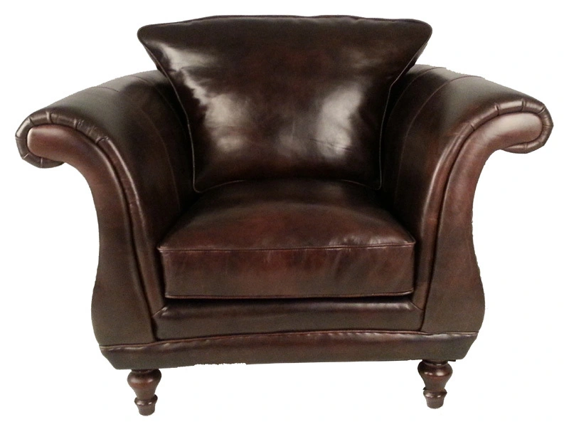 Regency Vintage Leather Chair 1