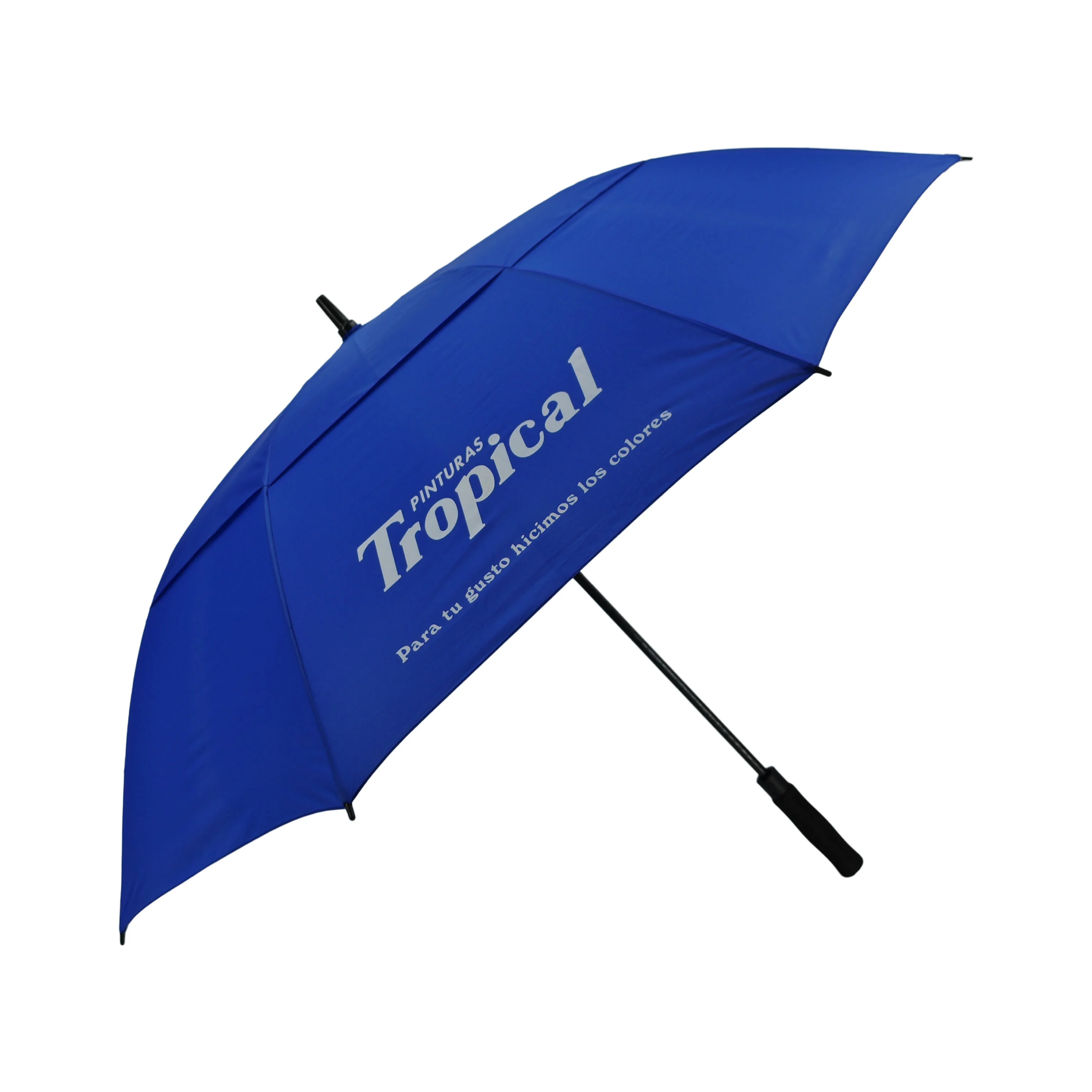 30inch Large Size Semi-automatic Double Layer Windproof Golf Umbrella Custom with Company Logo for Corporate Gift 1