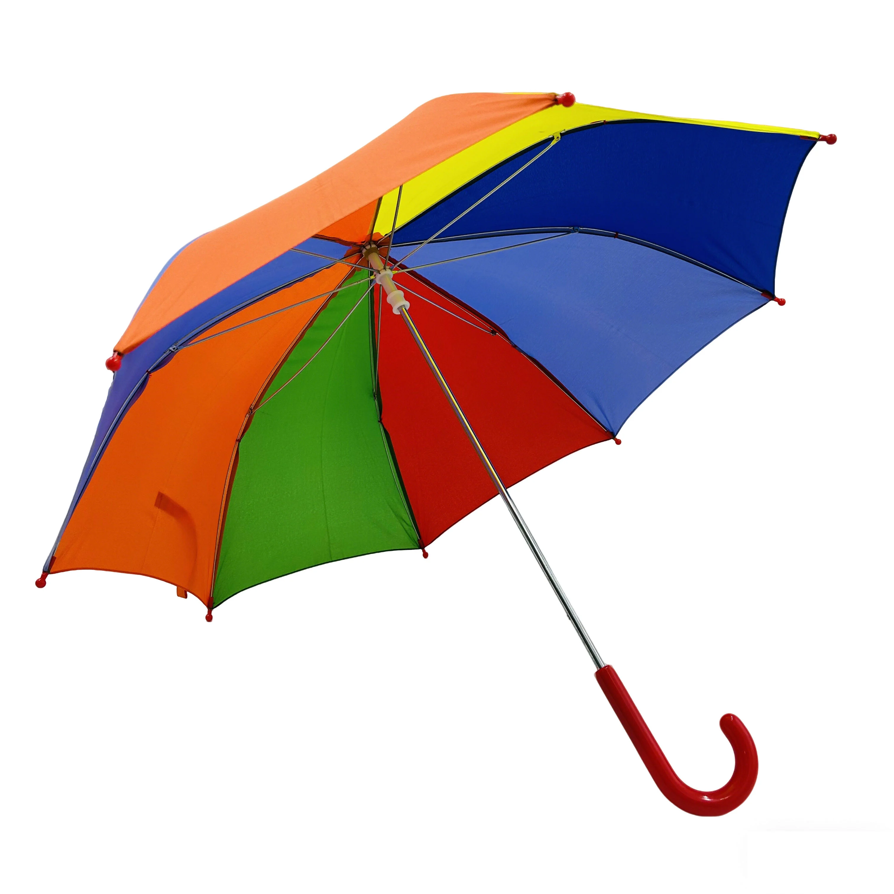 Custom Anti-Pinch Kids Umbrella With Rainbow Colorful 1