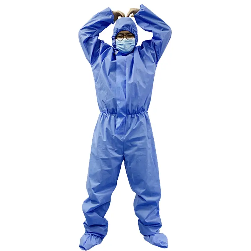 Disposable medical isolation gown 1
