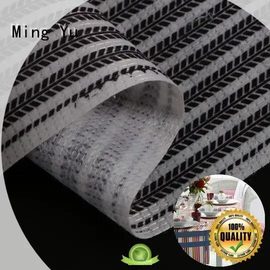polyester quality non woven fabric environmental for home textile Ming Yu 1