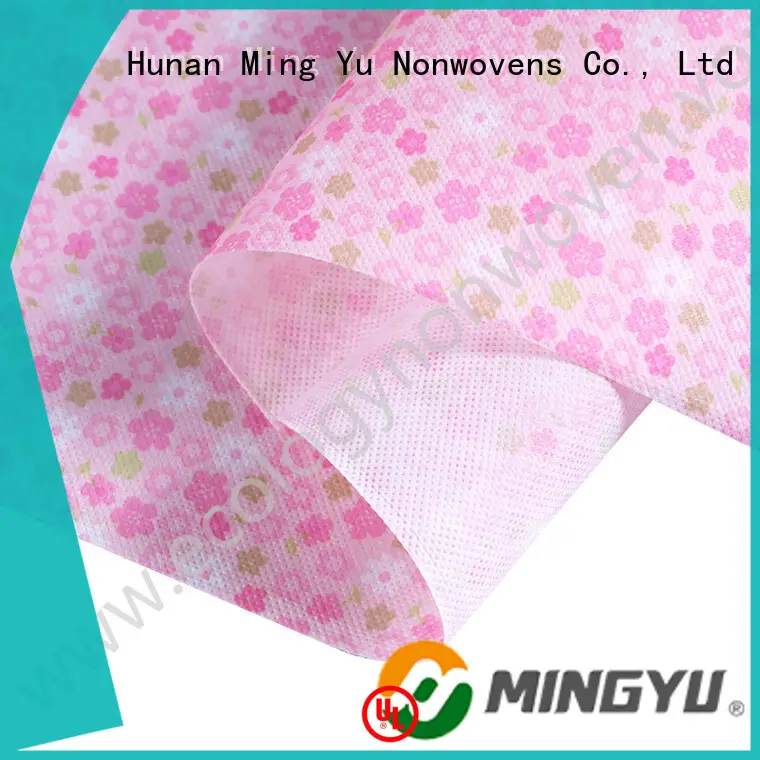 Ming Yu recyclable non woven polypropylene rolls for storage 1