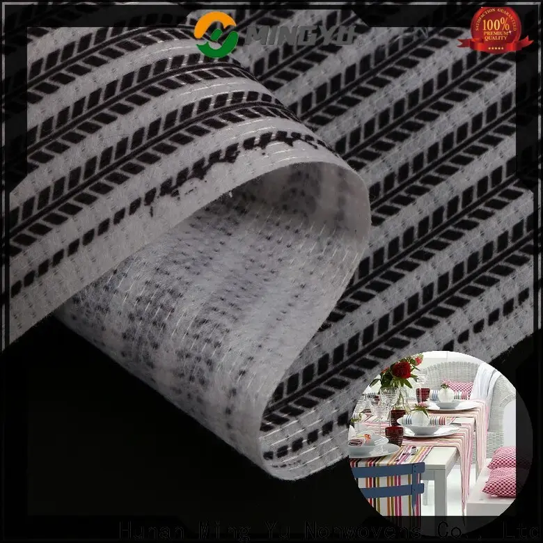 Ming Yu Latest stitchbond polyester fabric for business for handbag1 1