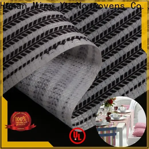 Ming Yu pet stitchbond nonwoven Supply for handbag 1