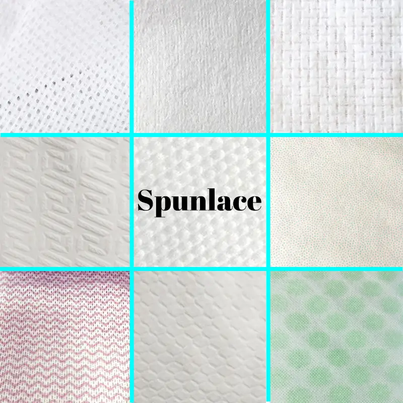 Spunlace non woven fabric Manufacturer wet wipe material 1