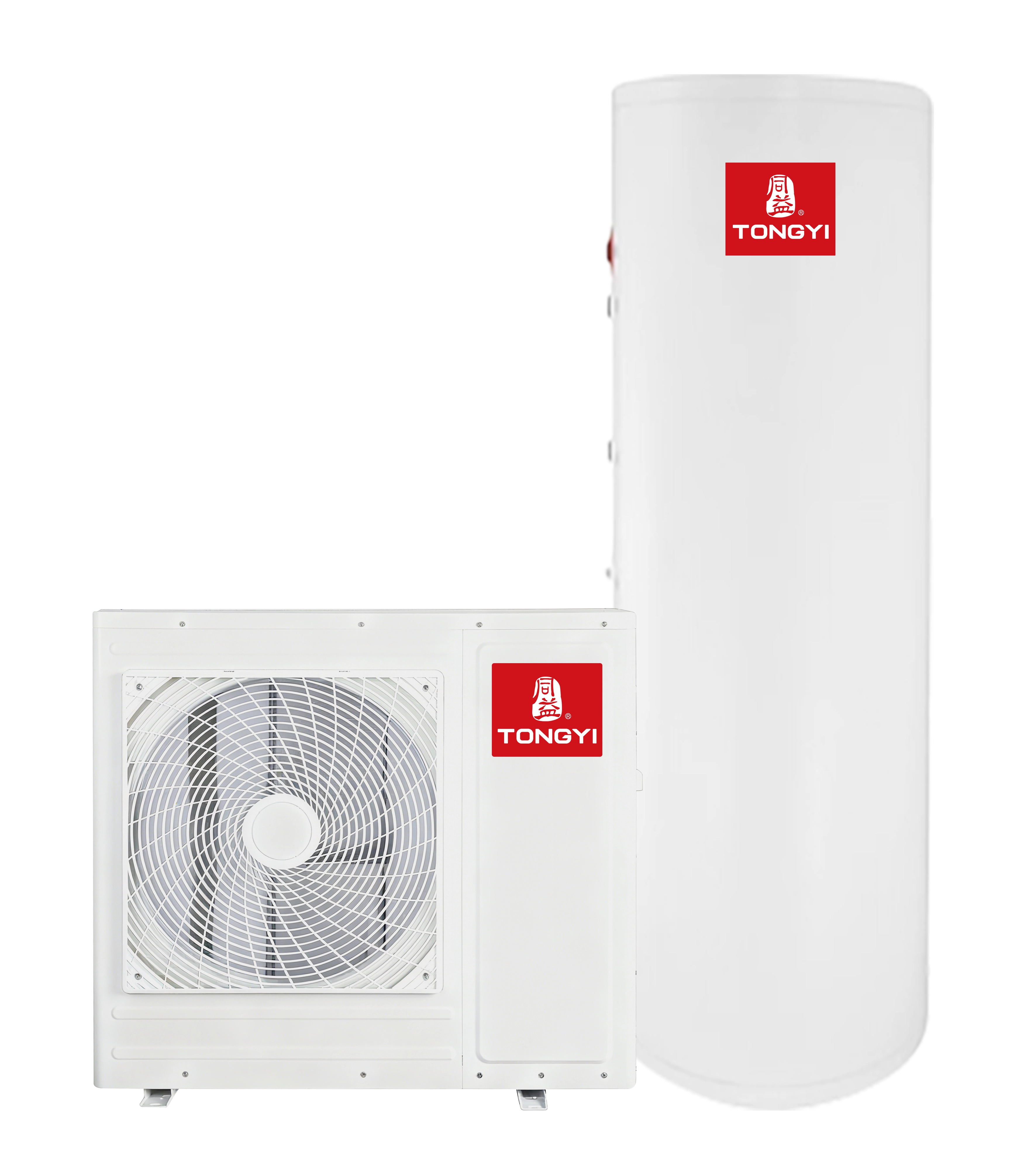 TONGYI Split Residential Heat Pump Water Heater - 150L System 1