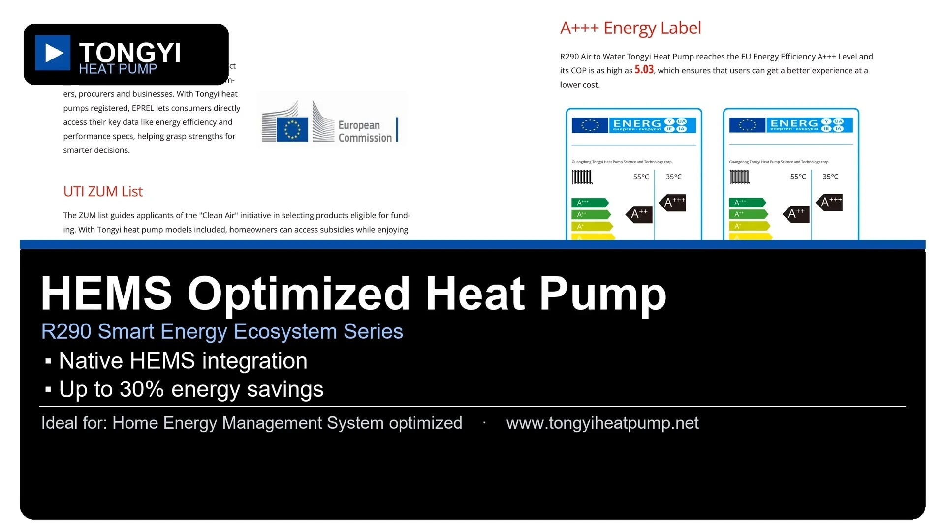 HEMS Optimized Heat Pump 1