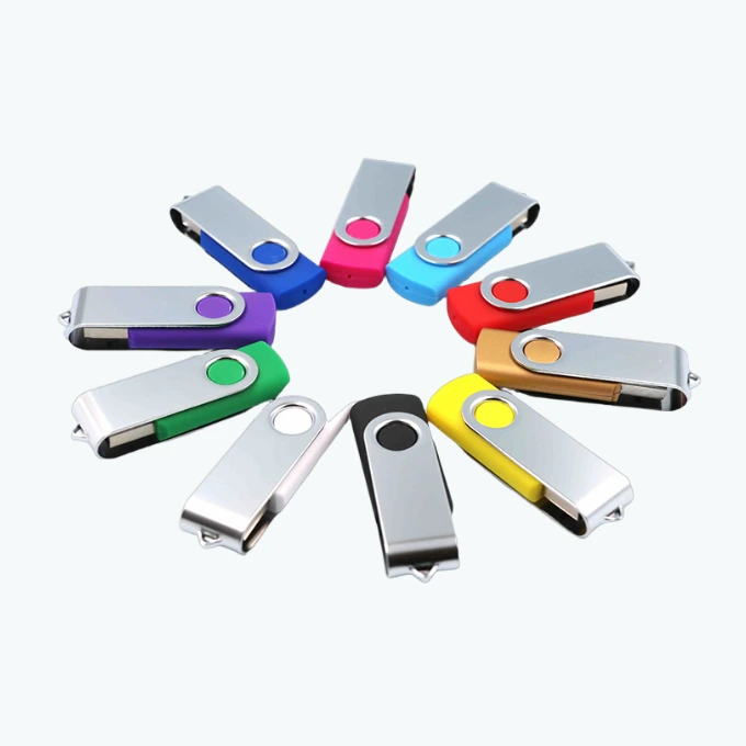 Swivel USB Flash Drive Support Custom Logo For Promotional Gifts 1