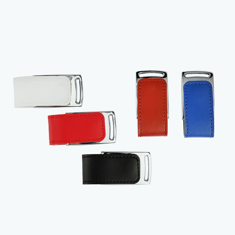 Leather USB Flash Drive with leather casing adds easy to carry 1