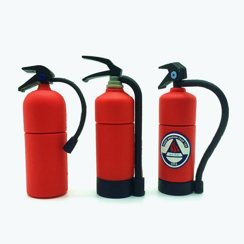 Fire Safety USB Flash Drive high-quality soft PVC rubber 1