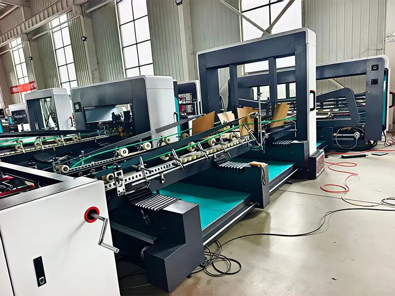 Custom Automatic Corrugated Folder Gluer Machine Company 4
