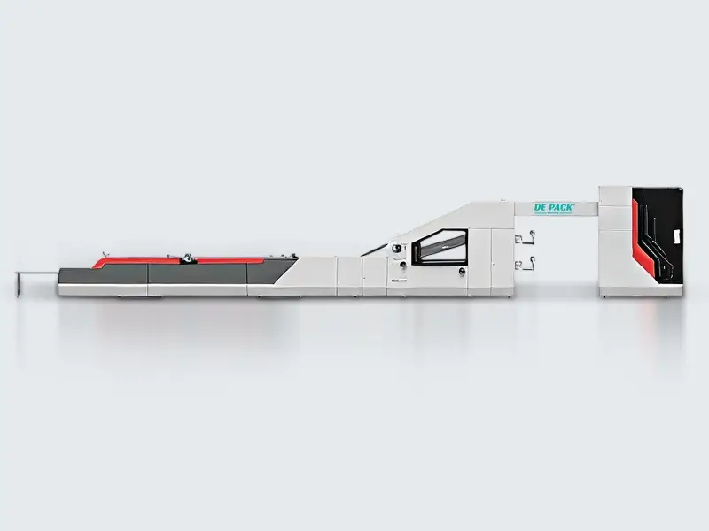 Automatic 5 Ply 3 in 1 Automatic Cardboard Flute Laminator Machine Factory Sales - DE PACK 1