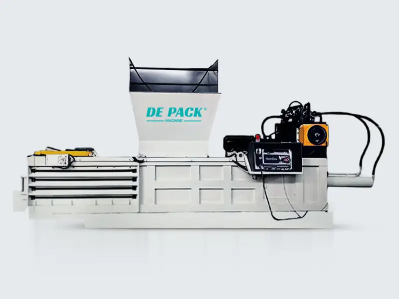 Custom Horizontal waste paper baling machine  Manufacturer - DE PACK 1