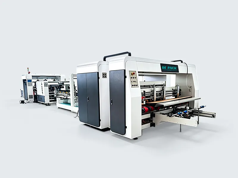Top Corrugated Folder Gluer Machine-2 3