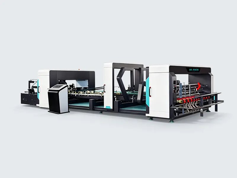 Corrugated Folder Gluer Machine Top Corrugated Folder Gluer Machine-1 2