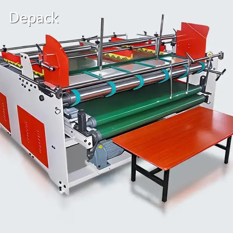 Top Corrugated Folder Gluer Machine-1 1
