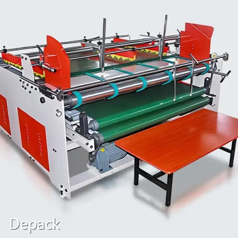 Product High Quality Corrugated Folder Gluer Machine-1 1