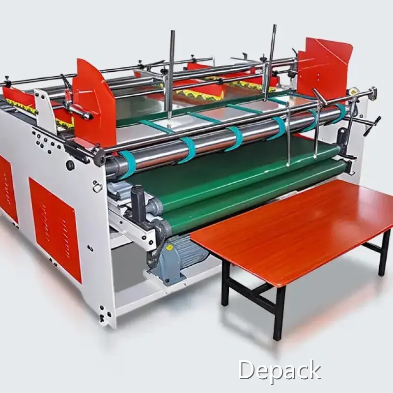 Top Corrugated Folder Gluer Machine-6 1